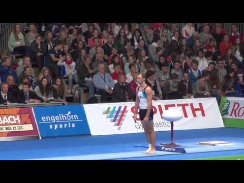 German National Championships Apparatus Finals Ivan Bykov Vault 1