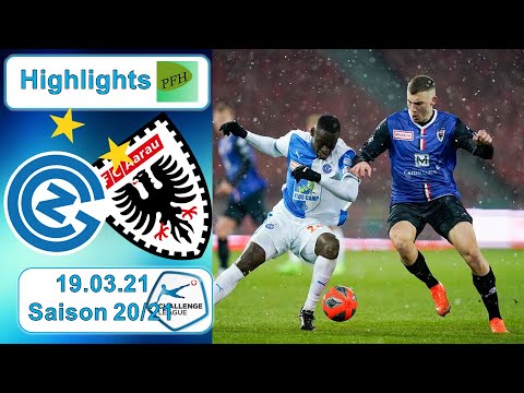 Highlights: Grasshopper Club Zürich vs FC Aarau (19.03.21)