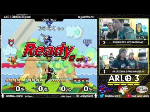 ARLO 3 - Bobby Frizz & dansdaman (Blue) vs Uncle Mojo & Lunchables - Doubles Grand Finals