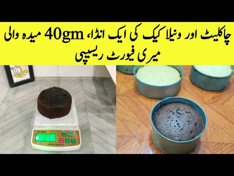 1 egg 40g flour recipe @NadiyaTanvir 