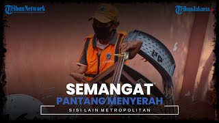 Semangat Pantang Menyerah Pegawai PPSU Penyandang Disabilitas,Keterbatasan Fisik Tak Jadi Penghalang
