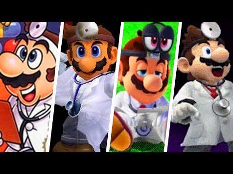 Evolution of Dr. Mario (1990 - 2018)