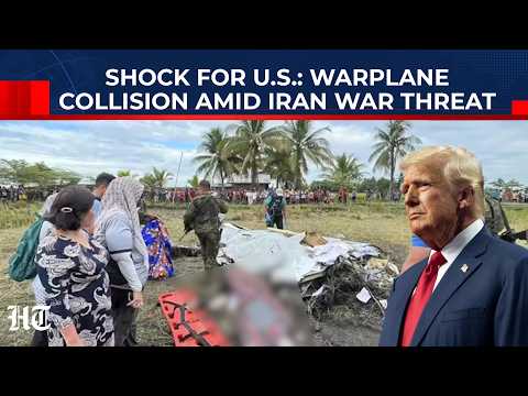 US Military Plane Swerves Off Road, Collides Into Barrier During Emergency Drills In The Philippines