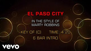 Marty Robbins - El Paso City (Karaoke)