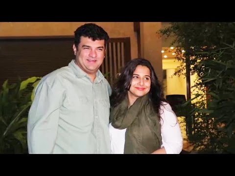 Vidya Balan And Husband Spotted Outside Their House!