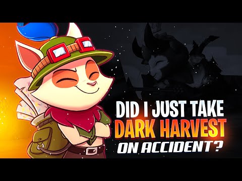 SO I TOOK DARK HARVEST ON ACCIDENT AND THIS HAPPENED! | SEASON 11 LEAGUE OF LEGENDS TEEMO GAMEPLAY!
