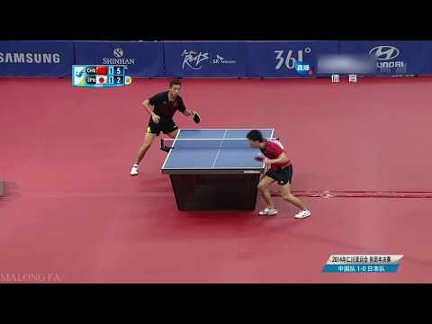 Xu Xin vs Jun Mizutani | 2014 Asian Games MT-SF (HD50p)