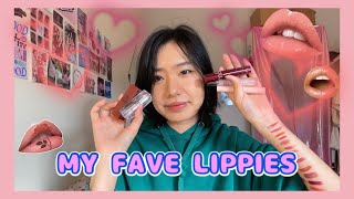 My FAVE LIP PRODUCTS (k-beauty, mac + more!) 💄