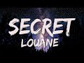 Louane  -  Secret   (lyrics / paroles)