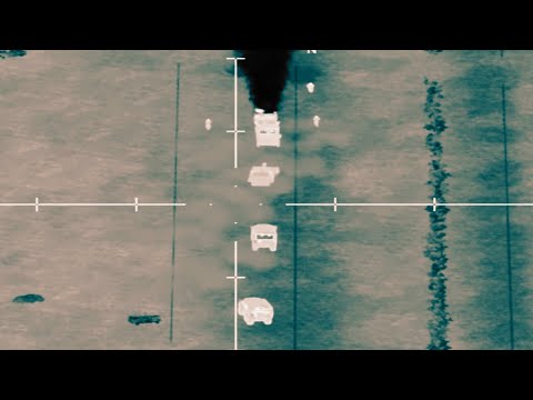 ENEMY CONVOY DESTROYED BY GUNSHIP - AC-130 SPOOKY - ANGEL OF DEATH - MILSIM