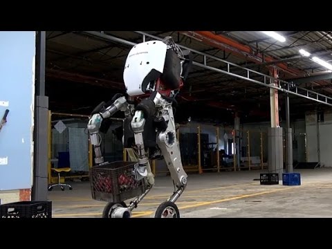 Google's new robot has wheels for feet