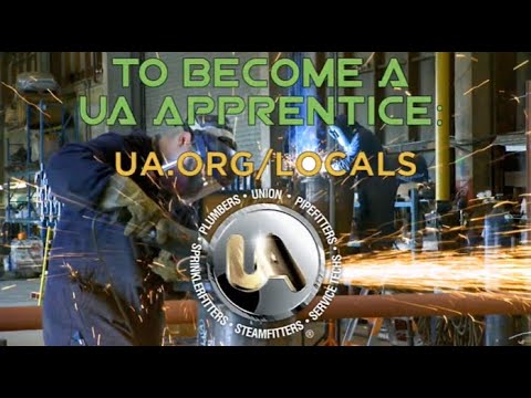 The video promotes the UA apprenticeship program, detailing career paths and educational benefits associated with the union's training initiatives.