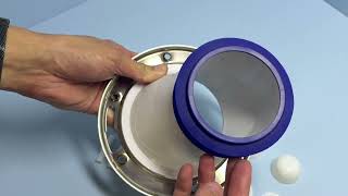 4 Inch Offset Toilet Flange Kit with Mounting Bolts and Floor Screws