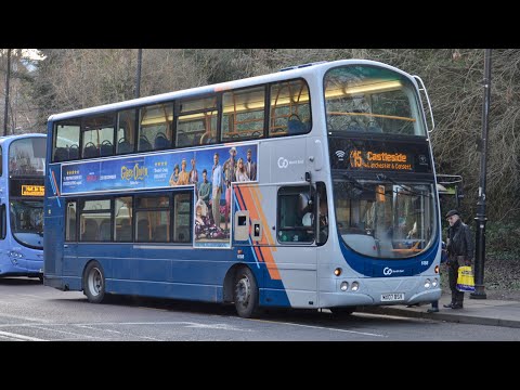 Top Deck Ride: Go North East 6188 (MX07BSV) Volvo B9TL/Gemini 1