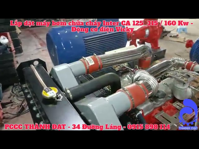 Máy bơm chữa cháy INTER | PCCC Thành Đạt | Hotline 0915898114