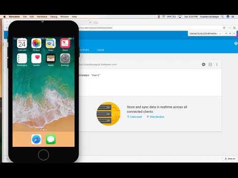 4- iOS11 and Swift4 ||    Save to Firebase Database