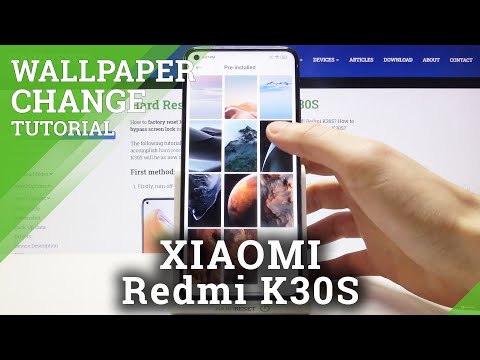 How to Change Wallpaper in XIAOMI Redmi K30S – Customize Wallpaper