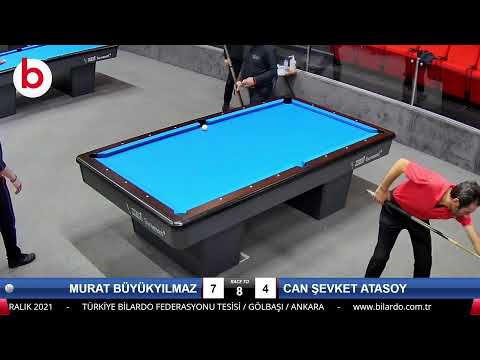 MURAT BÜYÜKYILMAZ & CAN ŞEVKET ATASOY Bilardo Maçı - 