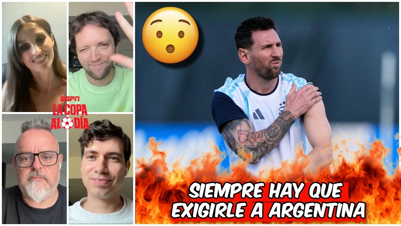 LIONEL MESSI llega BIEN y será TITULAR para el DEBUT de ARGENTINA ante ARGELIA | La Copa Al Día