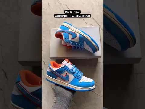 Nike SB dunk sky orange top leathr quality40 FOR ORDER OR ENQUIRY 👇 WhatsApp = +91 9601336423 #dunk