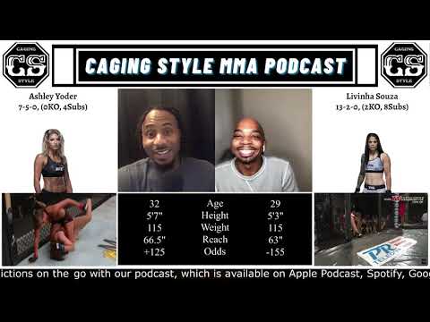 Ashley Yoder vs Livinha Souza. UFC 252: Miocic vs Cormier 3 Fight Breakdowns and Predictions.