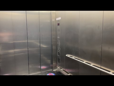 HUMONGOUS Kone Traction Service Elevator/Lift @ Chemical Science Building UA Tucson AZ