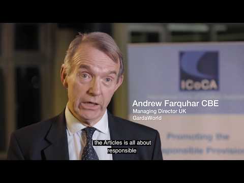 Andrew Farquhar CBE, Managing Director UK, GardaWorld on ICoCA