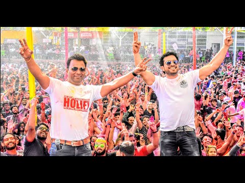 SANJAY POTDAR Anchor Sanjay Hosting Biggest Holi of India