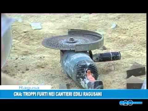 CNA: TROPPI FURTI NEI CANTIERI EDILI RAGUSANI