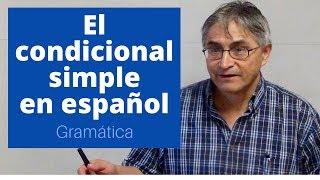 Condicional simple en español