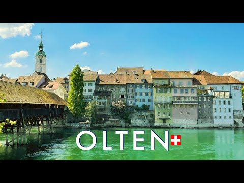 Olten, Switzerland 4K - A beautiful historic Swiss Town