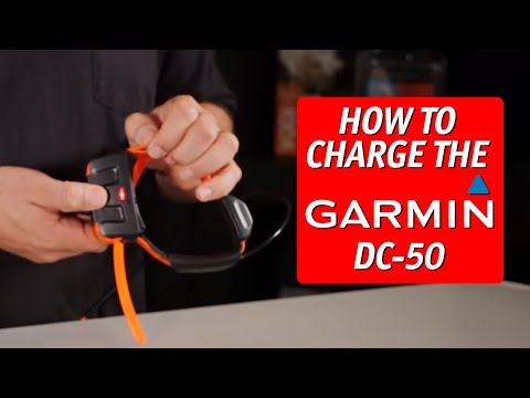 How to Charge the Garmin DC-50 E-Collar