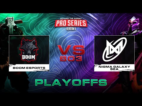 Boom Esports vs Nigma Galaxy SEA Game 2 (BO3) | BTS Pro Series Season 9