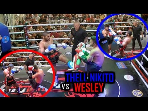 THELL NIKITO (LIMA MUAY THAI) vs. WESLEY (CLUBE DA LUTA) 70 KG - Raja Muay Thai Stadium