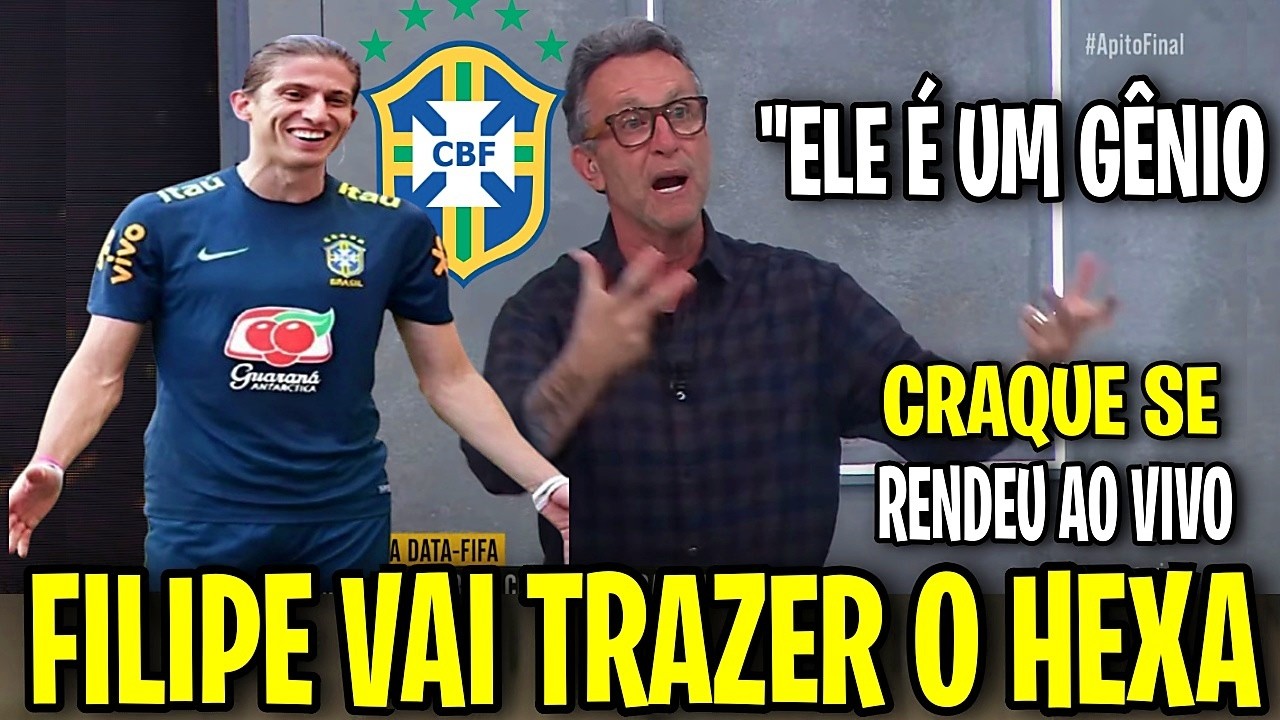 PASCOAL E ZINHO DERAM O PAPO AO VIVO! CBF VAI ATRÁS DO FILIPE LUIS DO FLAMENGO..