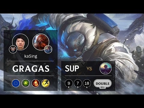Gragas Support vs Braum - EUW Challenger Patch 9.24