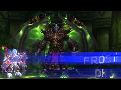 WoW Frost DK in Legion Bosskill "Tichondrius" - "Nighthold" Raid LFR Melee DPS PoV (4K)