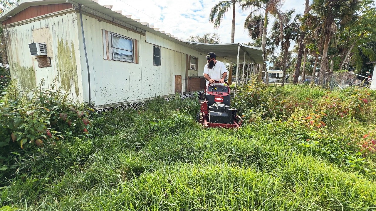 She Lived in a Tent Nearby....While This Property Was Left to Rot