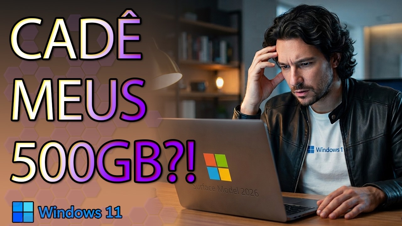 ATENÇÃO! Novo BUG do Windows 11 pode ROUBAR até 500GB do seu PC (Veja como descobrir!)
