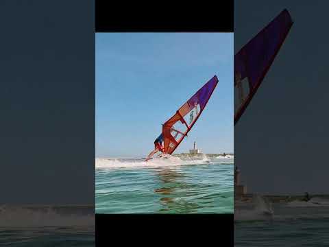 Tow-in Windsurfing in Vieste