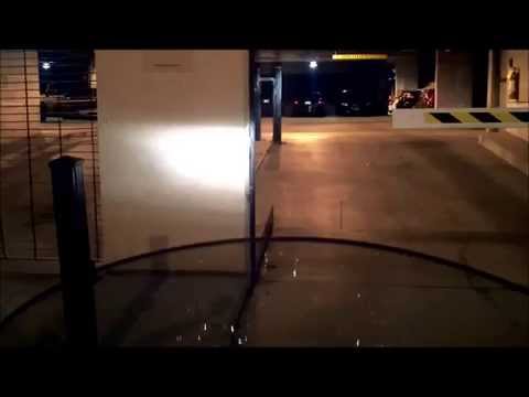 Helmet Cam with the Harley up Museum Tower