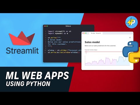 Create Machine Learning Web Apps Using Streamlit Python Data Visualization Using Python