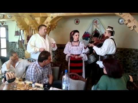 VASILE GODJA CETERASUL SI MARIA LUIZA MIH FAC SHOW LA PENSIUNEA ,, SUB CETATE LA MATEI'' V