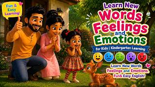 Learn New English Words Feeling and Emotions | Learn with Funny animation.