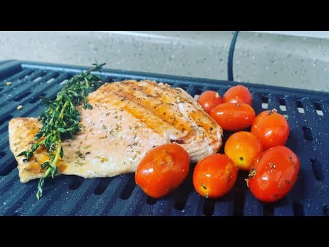 How to make Grilled Salmon by chef Carlton