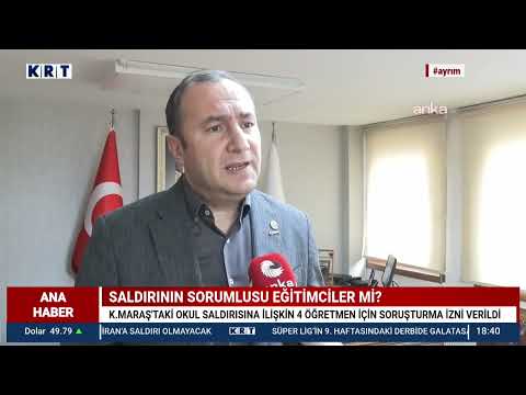 Eğitim-İş Genel Başkanı Kadem Özbay - Saldırının Sorumlusu Eğitimciler Mi? | EĞİTİM İŞ