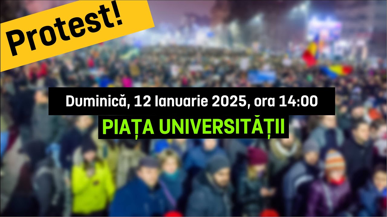 Ce nu arată televiziunile: Imaginile reale de la protestul de duminică.