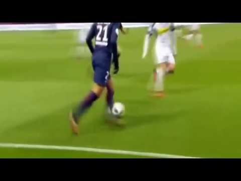 Hatem Ben Arfa reverse elastico and crazy run Vs Angers (Ligue 1 2016/2017)