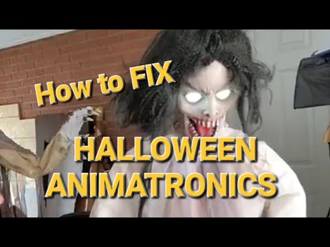 How to fix Halloween animatronics