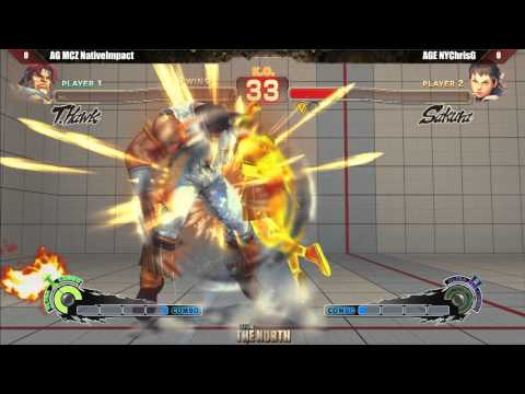 SSF4 AE2012 Pool Play Part 5 - Defend the North Tournament